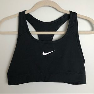 Nike Black Sports Bra Size Large